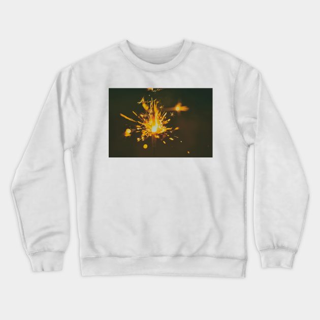 Sparkler Crewneck Sweatshirt by howaboutthat